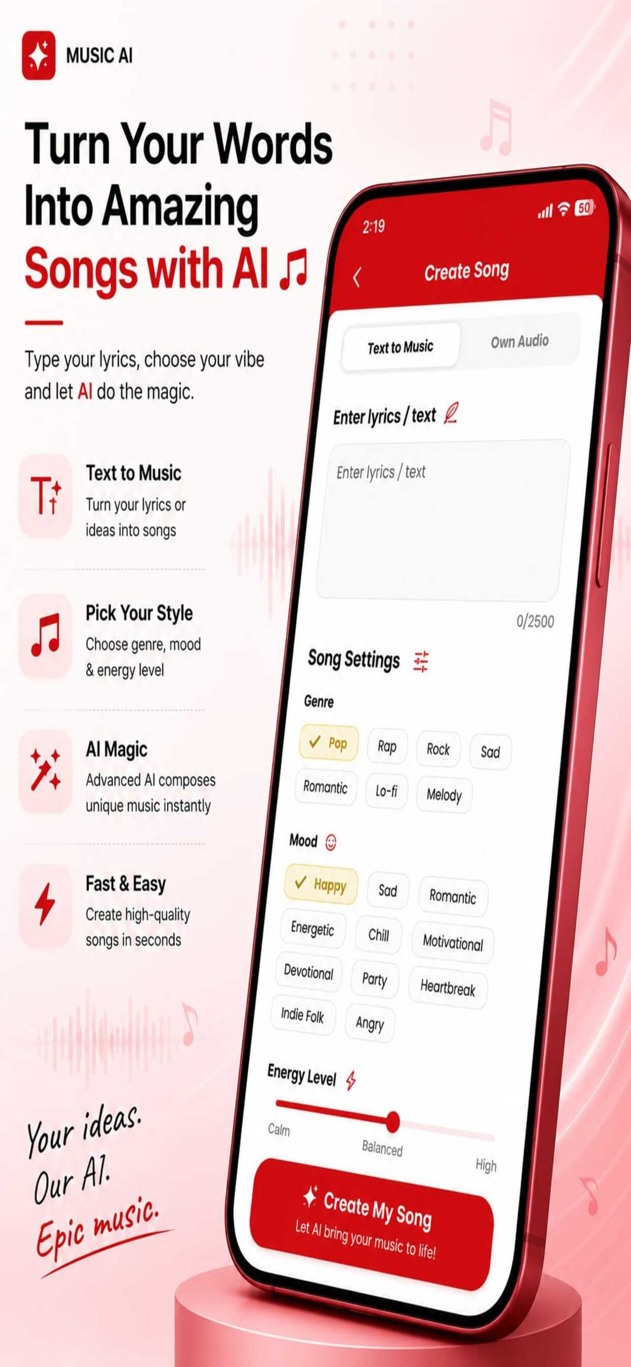 Audfam AI: Audio Hub & Music screenshot 6