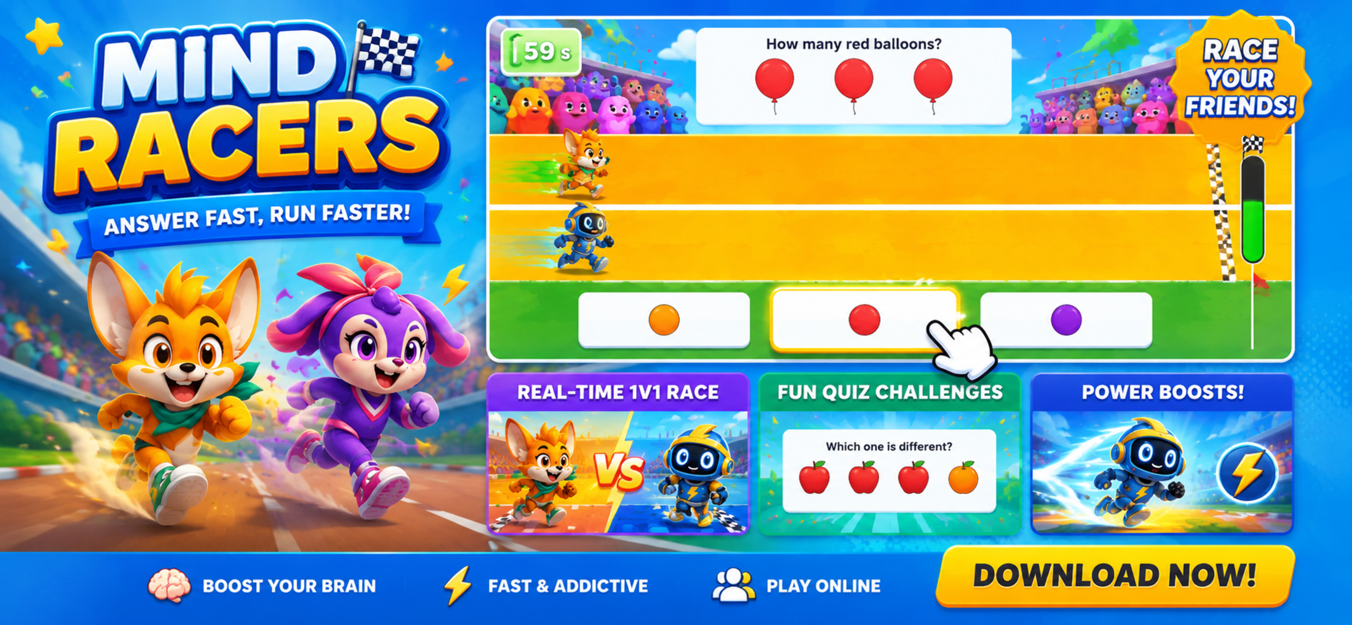 Mind Racers: Quiz Racing Game screenshot 5