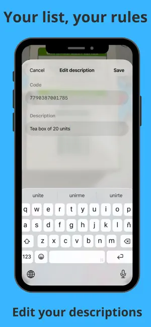 Barcode Scan: Inventory screenshot 3