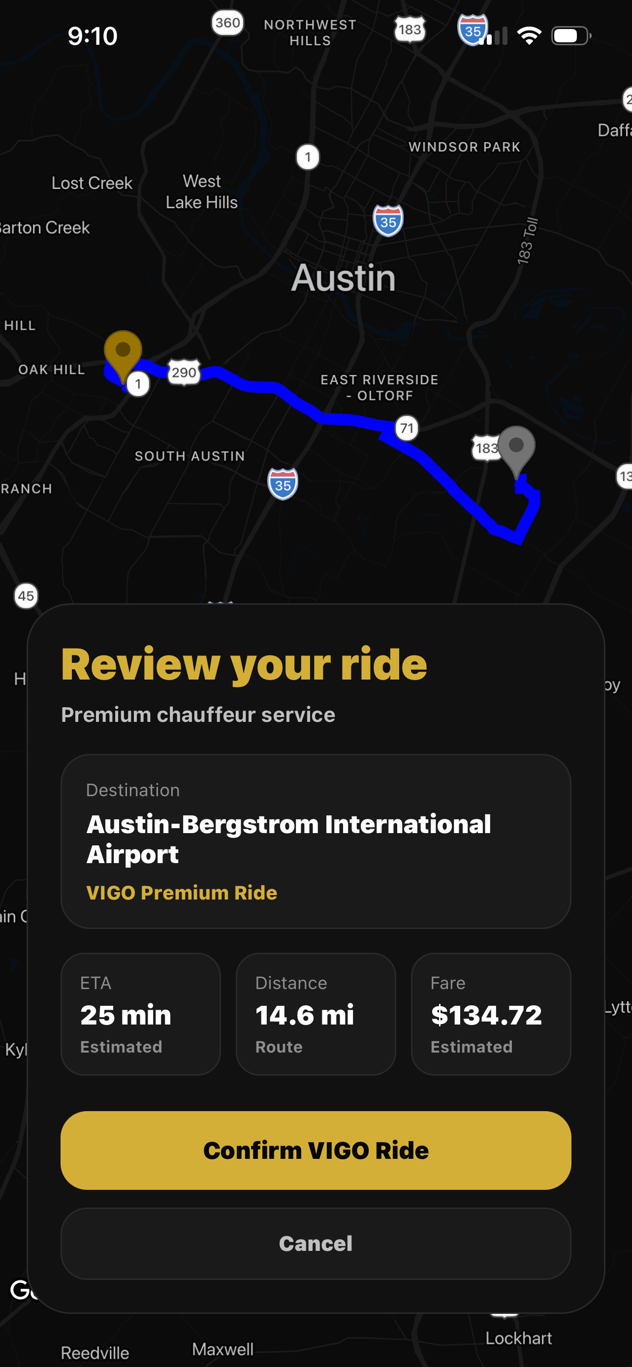 VIGO Rider screenshot 3
