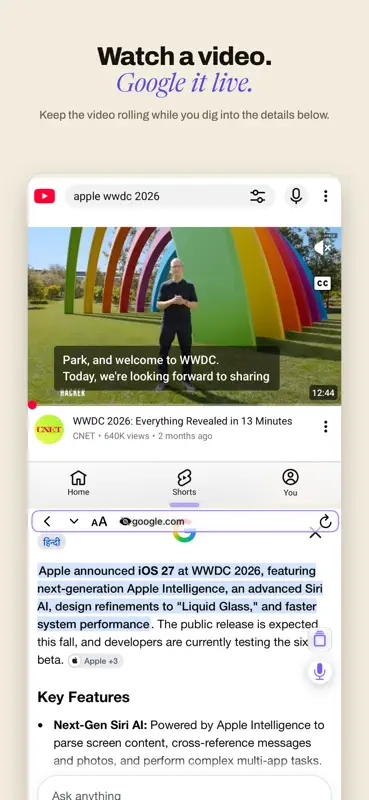 Split Screen: AI 2画面ブラウザ screenshot 5 of 10