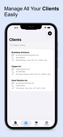 Invoice Maker Estimate App Screenshot 4 of 5