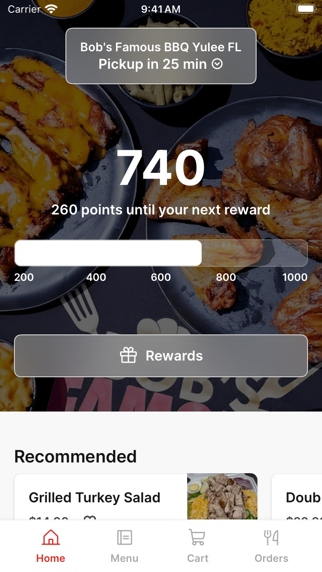 Bob's Famous BBQ iPhone screenshot 1 - Food & Drink app