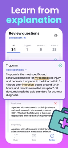 CFPN Nursing Exam Practice iPhone screenshot