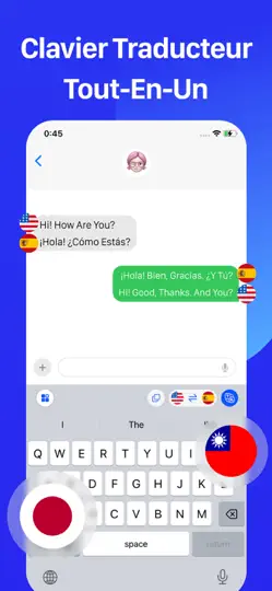 Capture d'écran de Traducteur AI - Voix & Texte sur iPhone 4