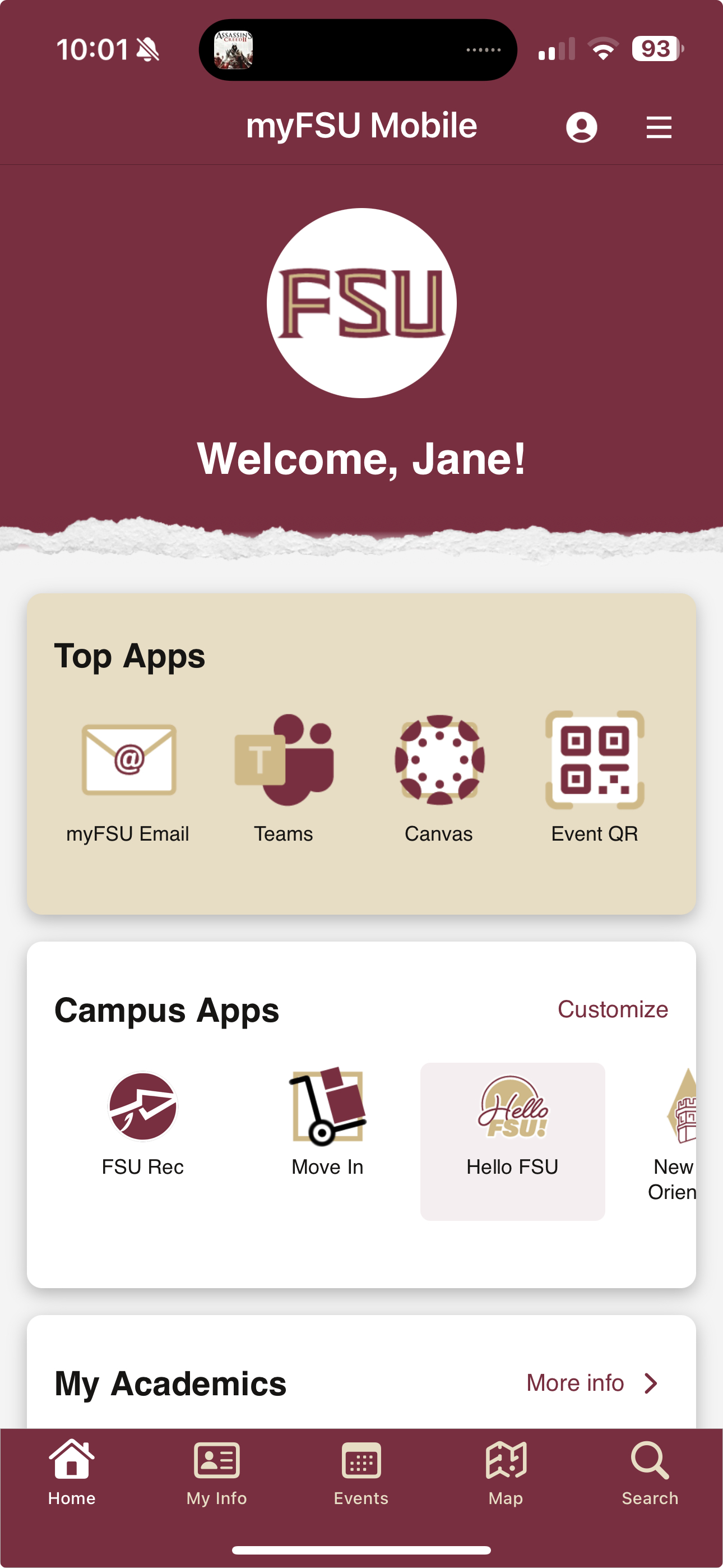 myFSU Mobile