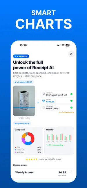 Receipt AI - Expense Scanner screenshot 3