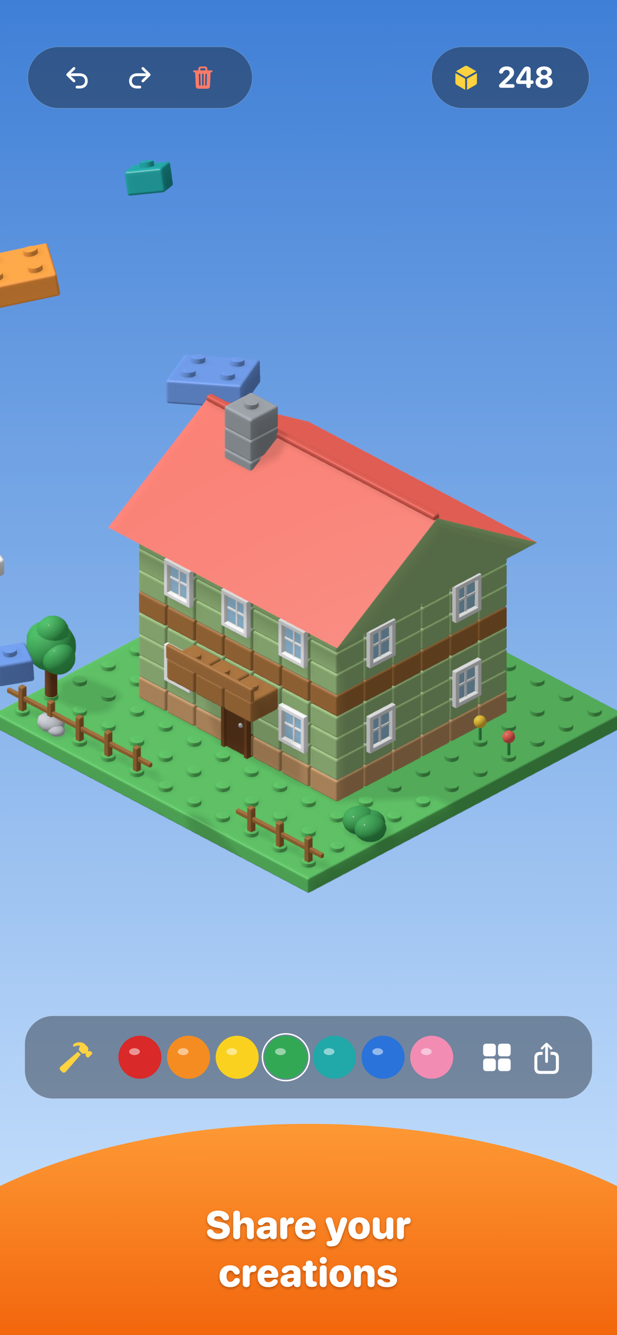 Okatta: 3D Brick Builder screenshot 4