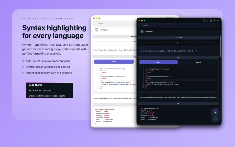 #5. Clip Log (macOS) Podle: WARNER WEB DEVELOPMENT LLC