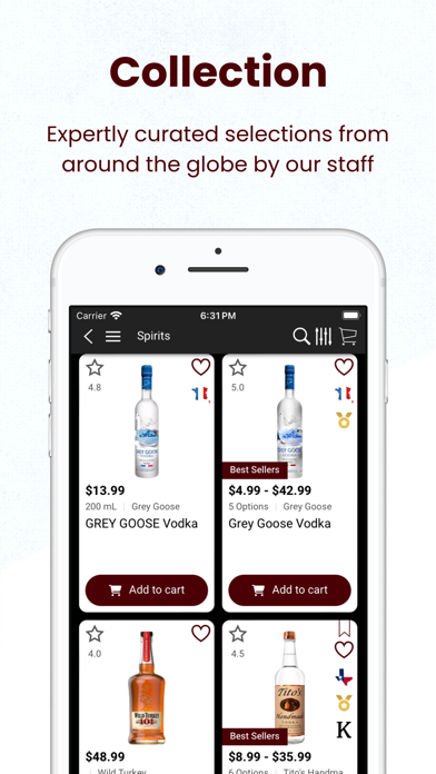 METRO WINE & LIQUORS iPhone screenshot 3 - Shopping app