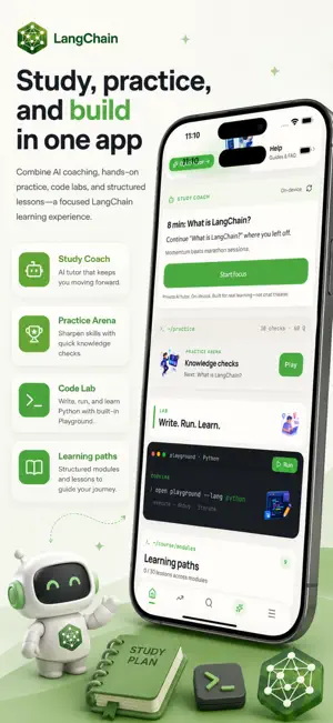 Learn LangChain: AI & RAG screenshot 4