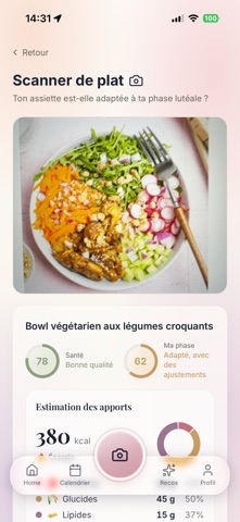 Luneva : Cycle & Nutrition Screenshot 5 of 7