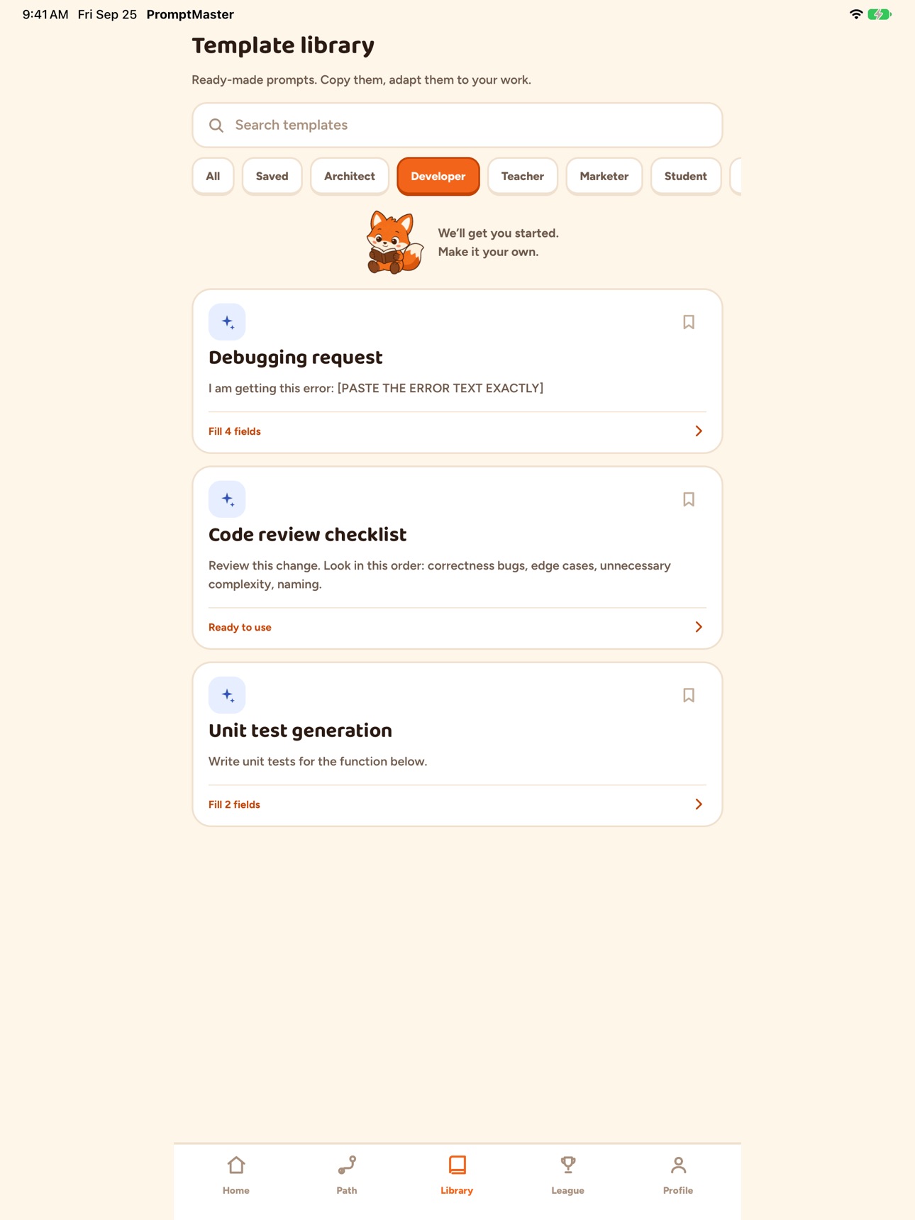 Screenshot 12 of PromptMaster: AI Prompt Coach