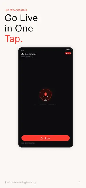 Speak Out Loud: Live Radio screenshot 1