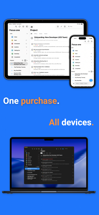 Todo & Task Manager: Focus one Screenshot 7 of 7