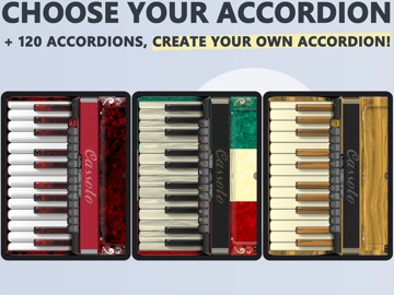 Accordion Piano Cassoto ipad screenshot 3