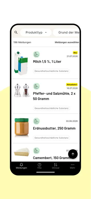 lebensmittelwarnung.de screenshot 3