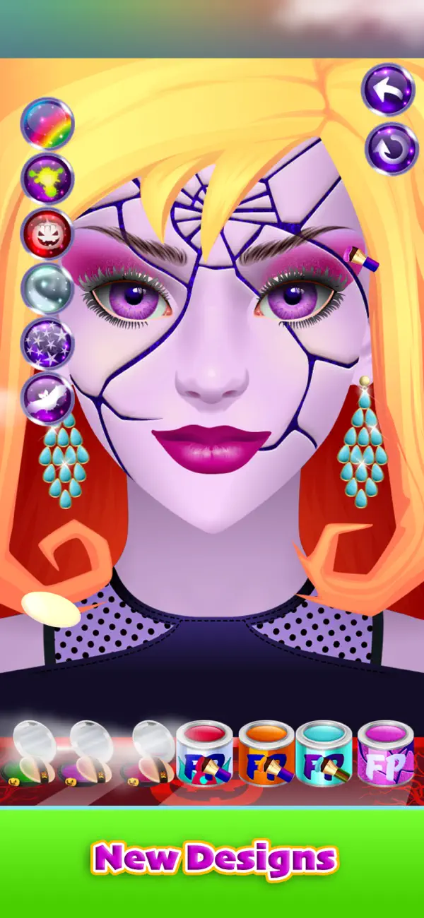 Screenshot #1 pour Monster Halloween Makeup