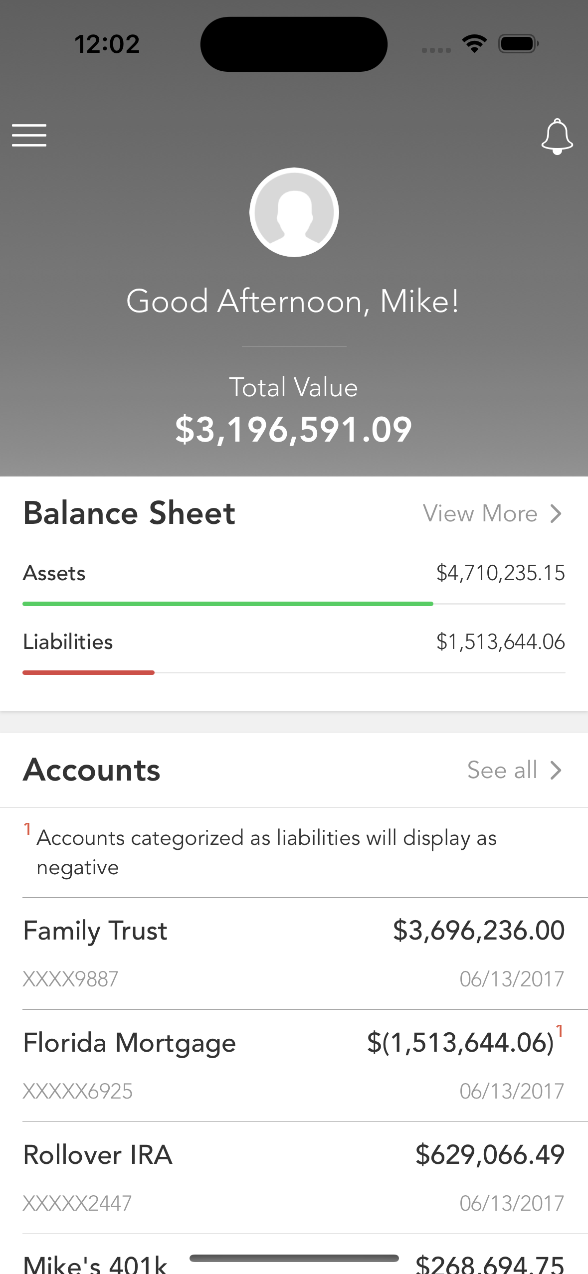 Bassam Wealth Management screenshot 2