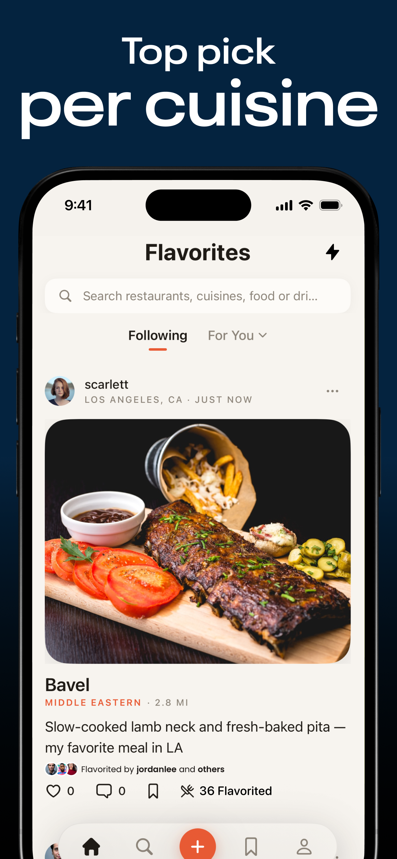 Flavorites: Best Food Near Me screenshot 2