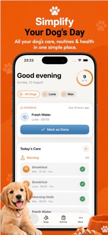 Dog Walking & Health Tracker Screenshot 2 of 6