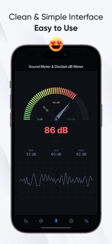 Sound Meter & Decibel dB Meter Screenshot 5 of 6