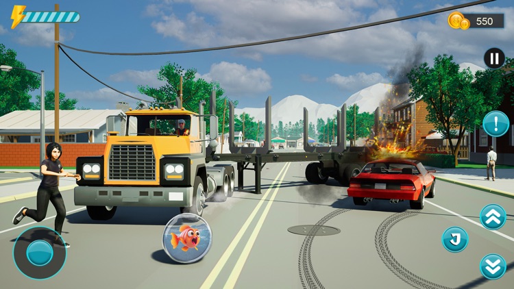 Hungry Piranha Aquarium Fish