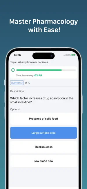 Pharmacology -Quiz screenshot 1
