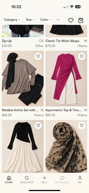 Hizana: shop modest clothing screenshot 4