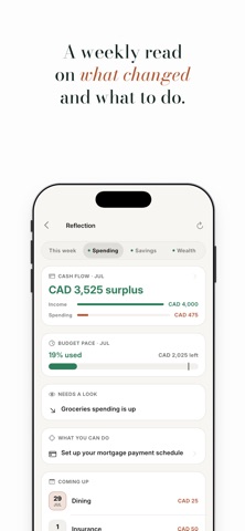 Tesorin: Personal Finance iPhone screenshot