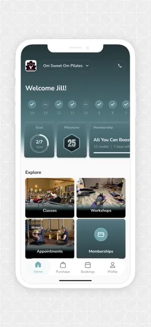 Om Sweet Om Pilates screenshot 1