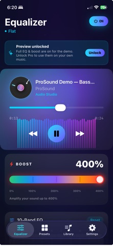 ProSound EQ: Bass Booster screenshot