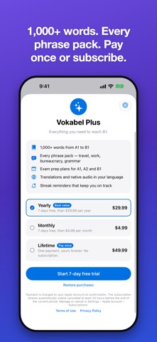Vokabel: Learn German Words Screenshot 5 of 6