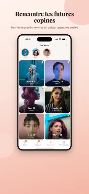 Les Nanas: sorties entre amies screenshot 1