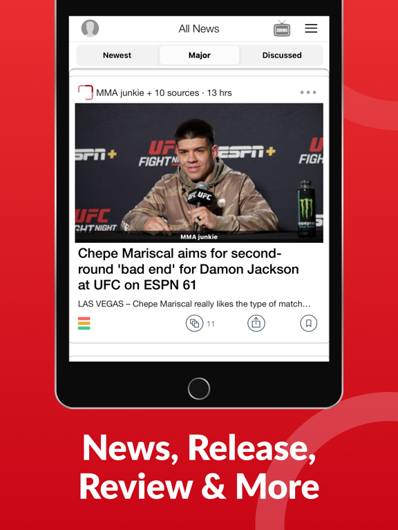 Screenshot #5 pour MMA News: Match Results & More