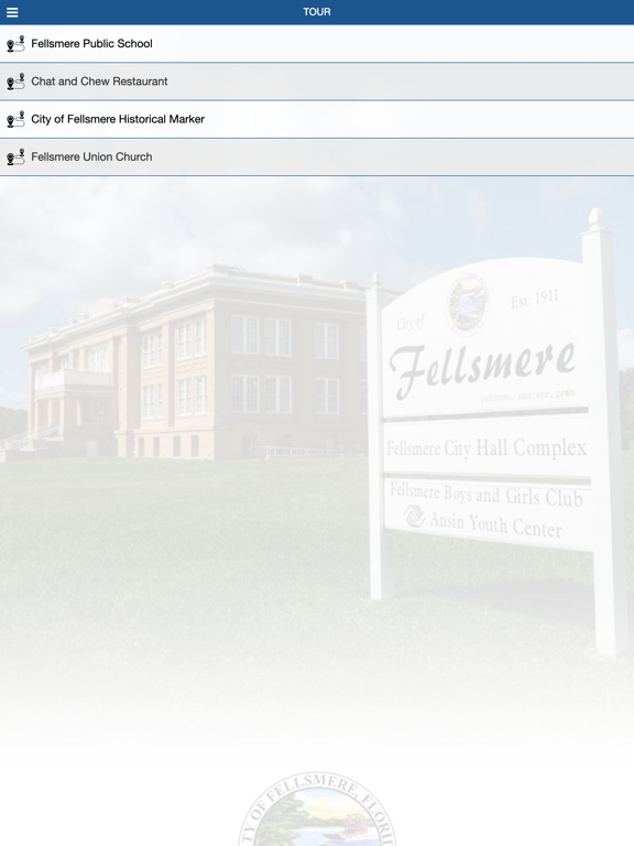 Fellsmere History Walking Tour iPad screenshot 3 - Reference app