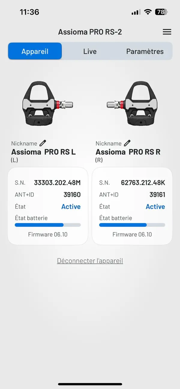 Screenshot #1 pour Favero Assioma