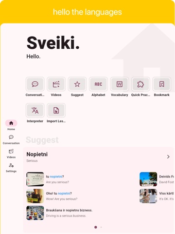 Latvian - Listening Speaking