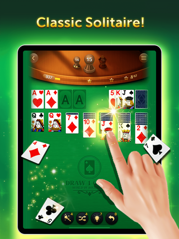 Screenshot #4 pour Klondike: World of Solitaire