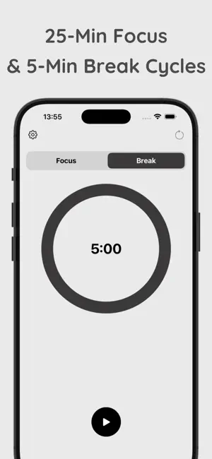Pomodoro Timer – Focus & Done screenshot 2
