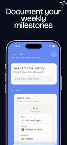 GLPPal: GLP-1 Tracker iPhone screenshot