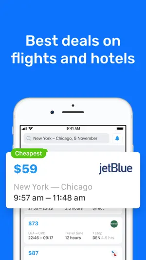 Aviasales. Cheap Air Tickets screenshot 1