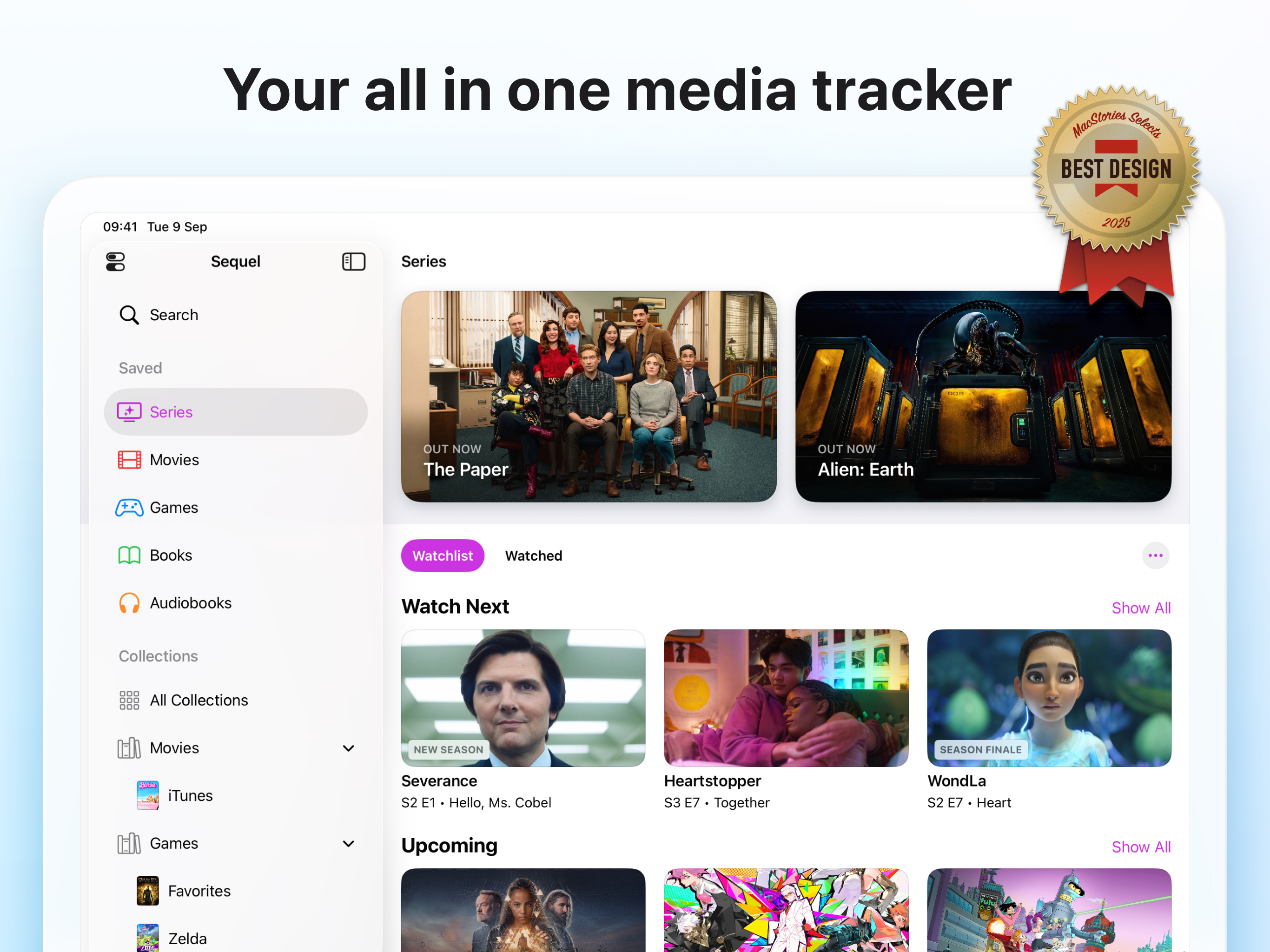 Sequel • Media Tracker screenshot 9