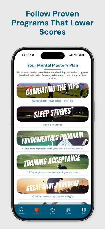 MIND CADDIE by Karl Morris screenshot 7 of 10