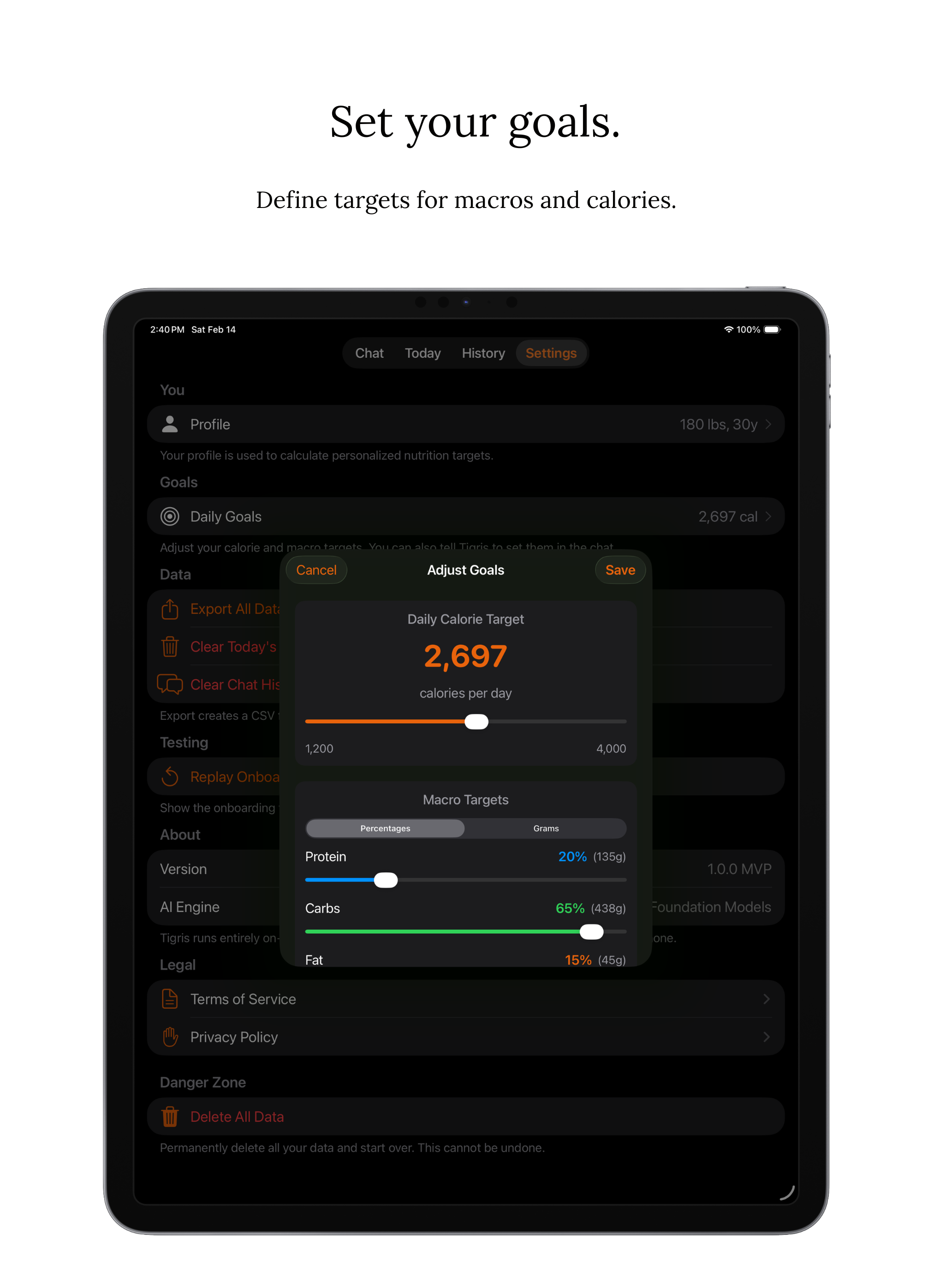 Tigris: AI Calorie Counter screenshot 9