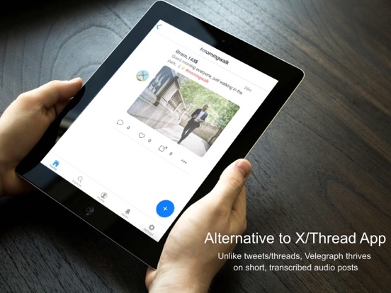 Screenshot #6 pour Velegraph: A Free Speech App