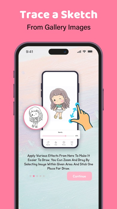 Screenshot #2 pour AR Drawing - Sketch Drawer