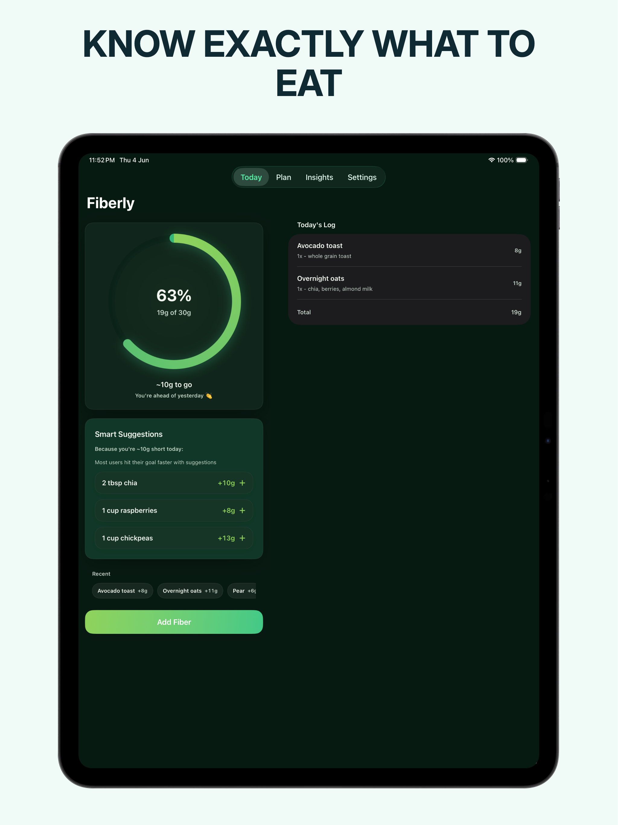 Fiber Tracker - Fiberly screenshot 12