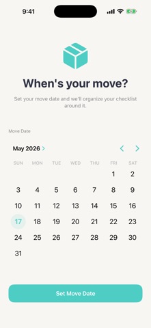 Home Stretch: Moving Checklist Screenshot 1 of 5