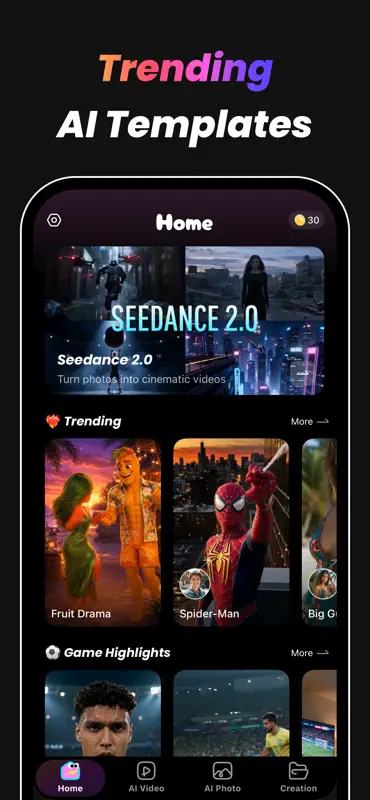 PixMove: AI Video Generator screenshot 1 of 3